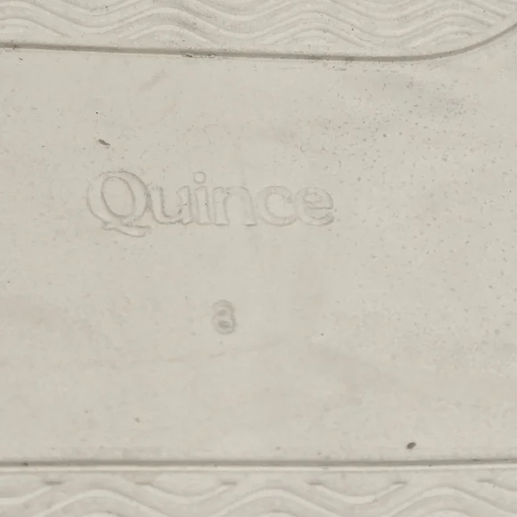 Quince Black Handwoven Leather Slip-On Sneakers Flats Comfort Shoes – Size 8 - Picture 7 of 8